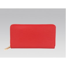 Louis Vuitton Epi Kožená Zippy Peněženka Rubis