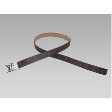 Louis Vuitton monogramový pásek s iniciálami černý