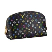 Louis Vuitton Monogram Multicolore Kosmetická taštička Černá