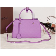Louis Vuitton Monogram Empreinte Montaigne MM Světle fialová