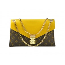 Řetízek Louis Vuitton Monogram Pallas žlutý