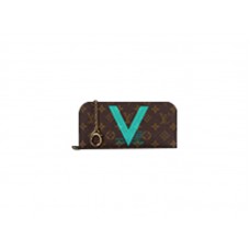 Louis Vuitton Monogram Insolite Peněženka tyrkysová