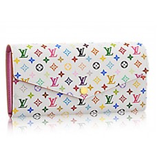 Peněženka Louis Vuitton Sarah Multicolor White