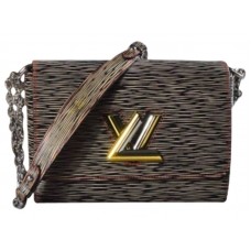 Louis Vuitton Epi Leather Twist PM Denim Black