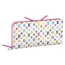 Neobvyklá vícebarevná peněženka Louis Vuitton s liči
