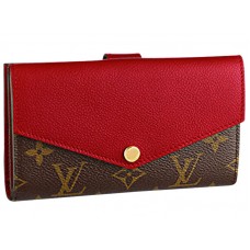 Kompaktní peněženka Louis Vuitton Monogram Pallas Cherry