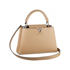 Kabelka Louis Vuitton Capucines Bb béžová