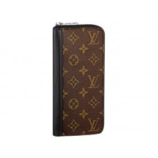 Vertikální peněženka Louis Vuitton Monogram Canvas Zippy