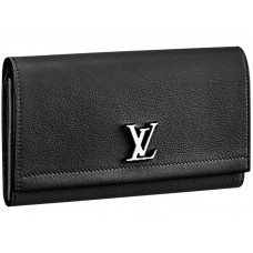 Peněženka Louis Vuitton Lockme II Černá