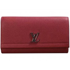 Peněženka Louis Vuitton Lockme II červená