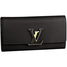 Peněženka Louis Vuitton Capucines černá