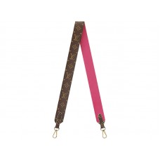 Louis Vuitton Monogram Canvas Bandouliere Monogram Sytě růžová