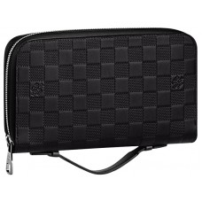 Louis Vuitton Damier Infini kožená peněženka Zippy XL