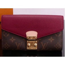 Plátěná peněženka Louis Vuitton Monogram Pallas vínová m58413