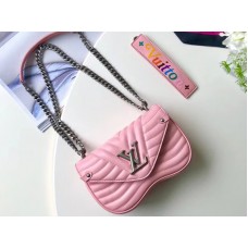 Kožená kabelka Louis Vuitton New Wave s řetízkem PM m51933