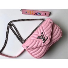 Kožená kabelka Louis Vuitton New Wave s řetízkem Mm m51944