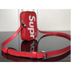 Louis Vuitton X Supreme Epi Leather Danube PPM Red