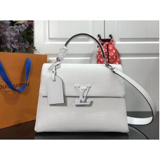 Louis Vuitton Epi kůže Grenelle MM bílá m53690