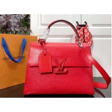 Louis Vuitton Epi kůže Grenelle MM červená m53690