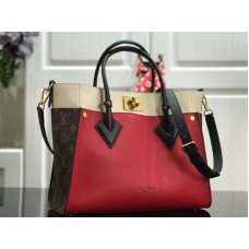 Louis Vuitton Monogram Canvas On My Side Telecí Kůže Pirate Red m53824