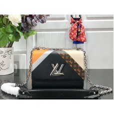 Kabelka Louis Vuitton Epi Leather Twist Mm Noir Beige m53803