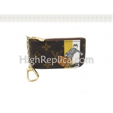 Kabelka Louis Vuitton Monogram Groom Pochette Cles žlutá