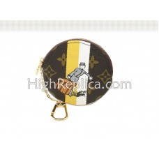 Kabelka Louis Vuitton Monogram Groom kulatá žlutá